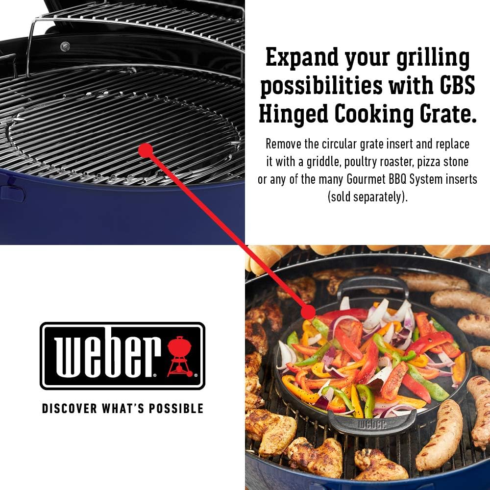 Ocean Blue Weber Master-Touch GBS C-5750 Charcoal BBQ 57cm - Image 2