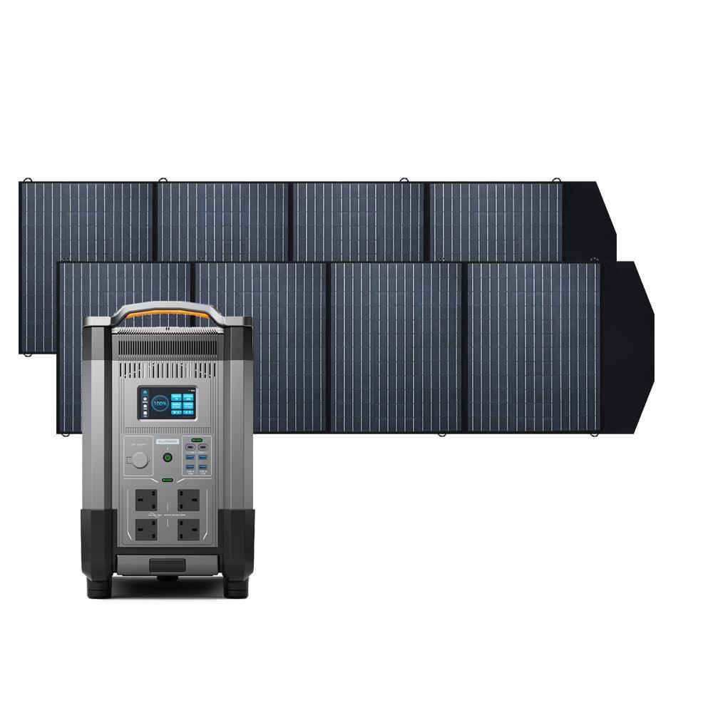 ALLPOWERS Solar Generator Kit 4000W (R4000 + SP033 200W Solar Panel)