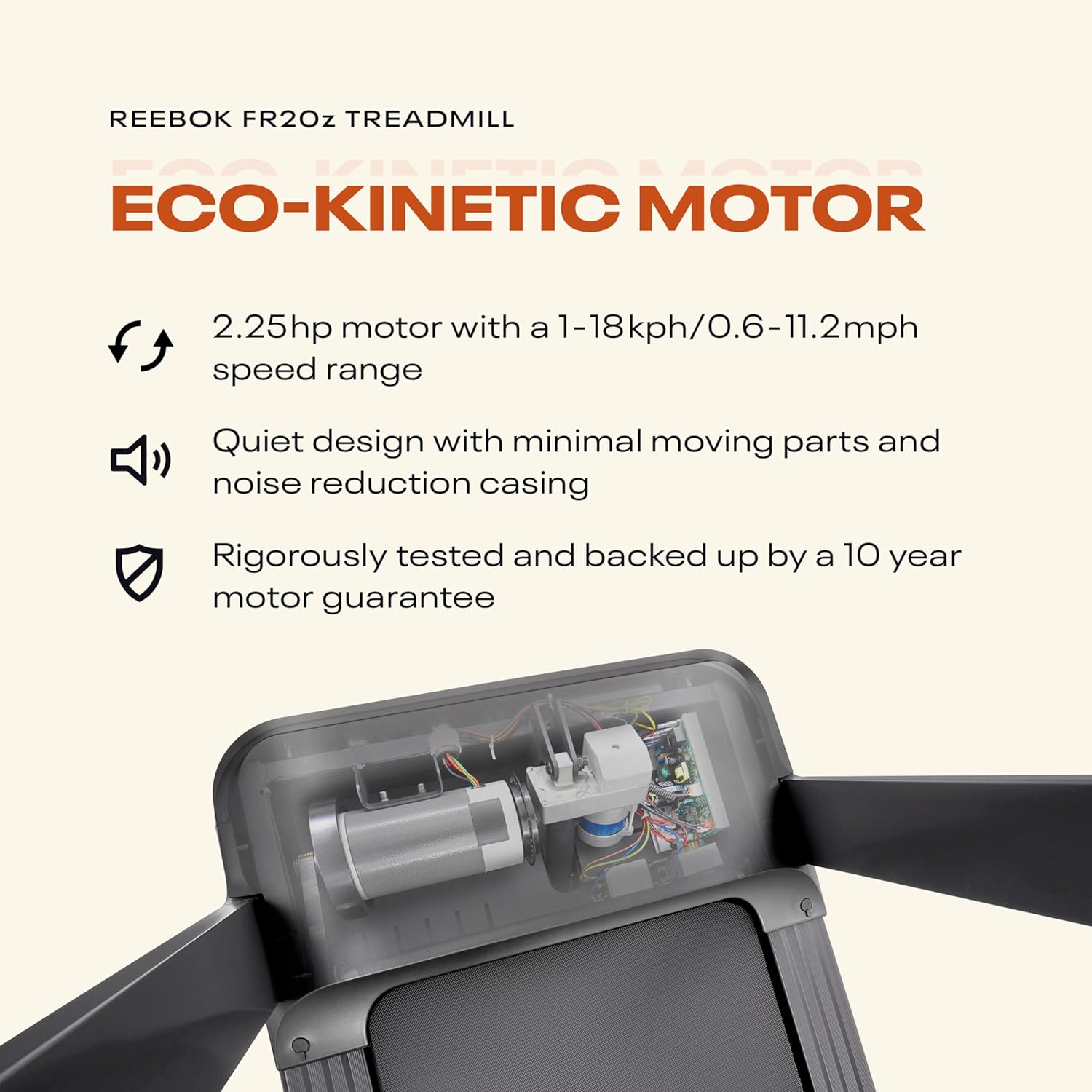 Reebok FR20z Floatride Treadmill - Image 14