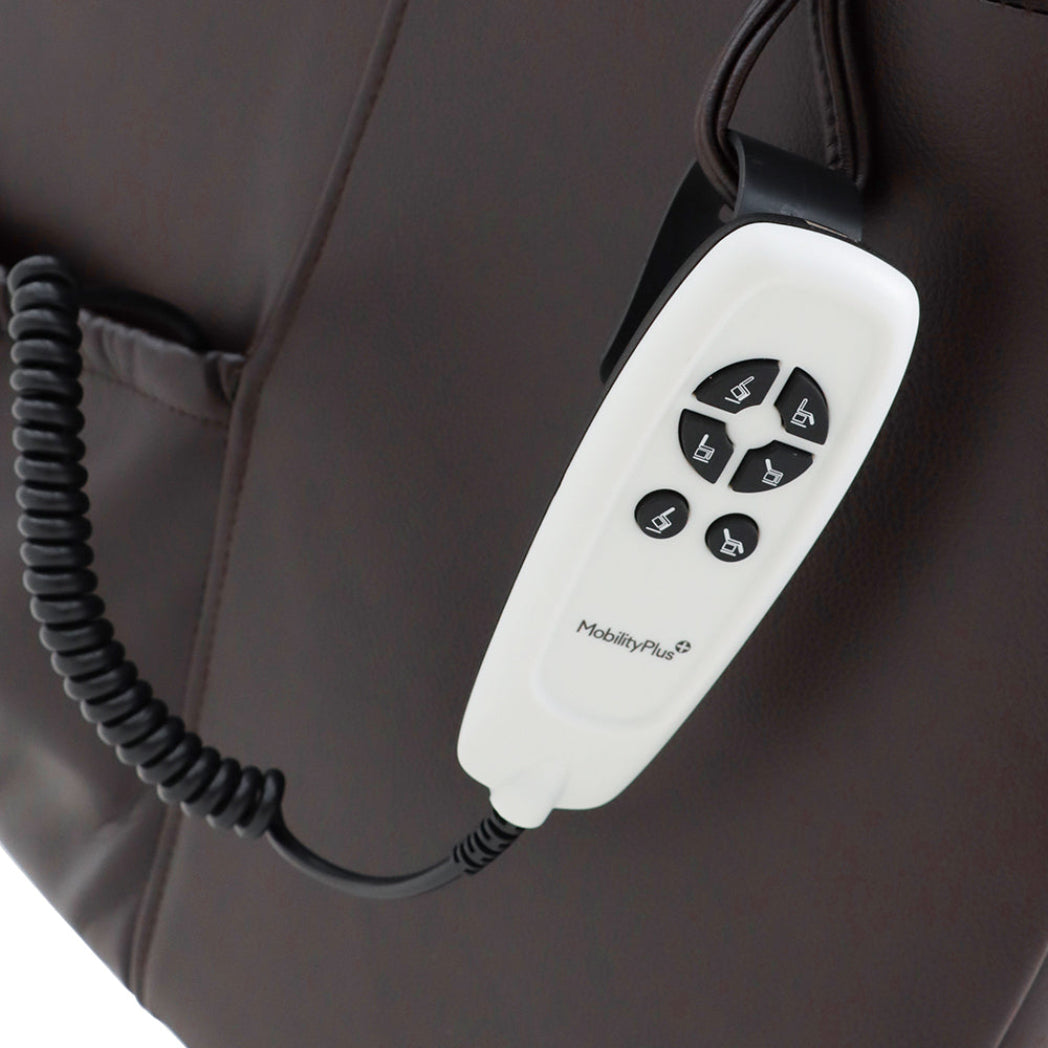 Savoy Dual Motor Riser Recliner - Brown